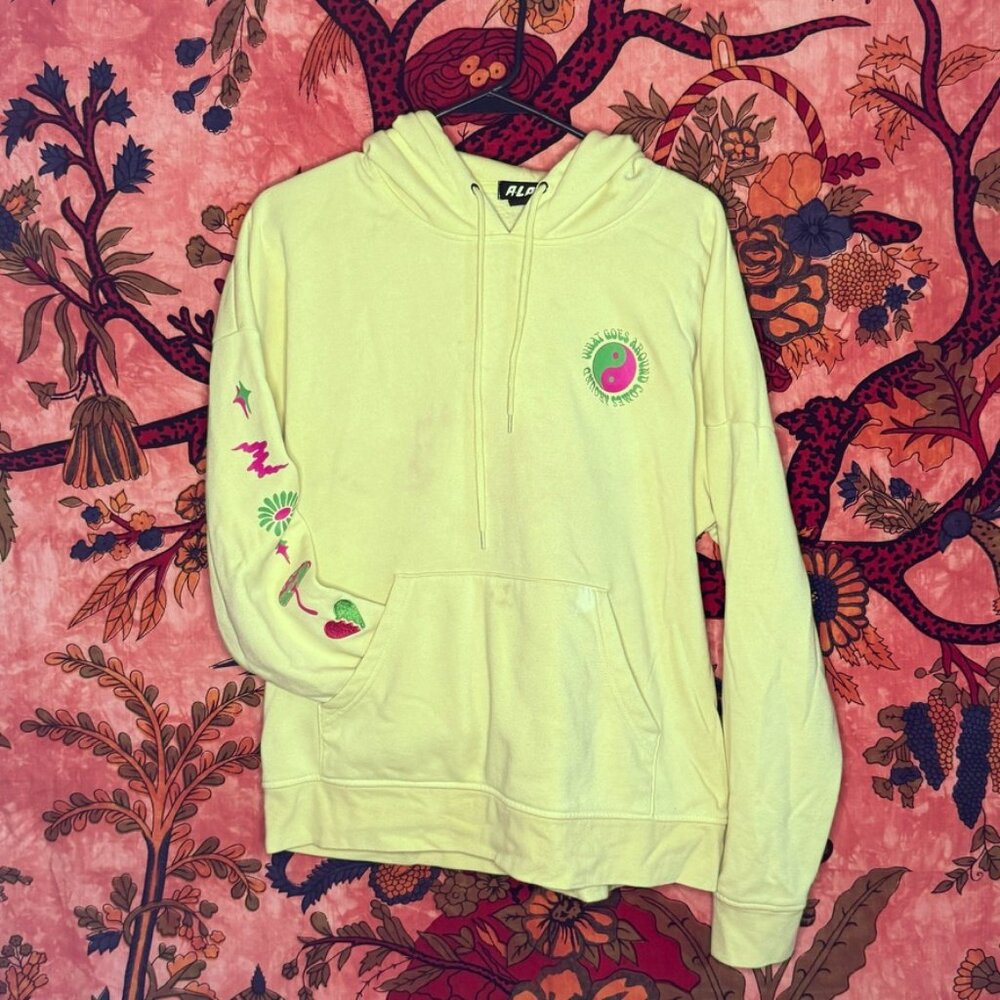 Trippy Bright Hoodie from Zumiez